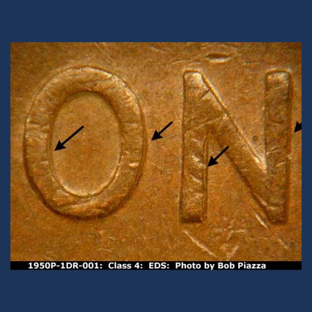 1950 Wheat Penny: Doubled Die Reverse
