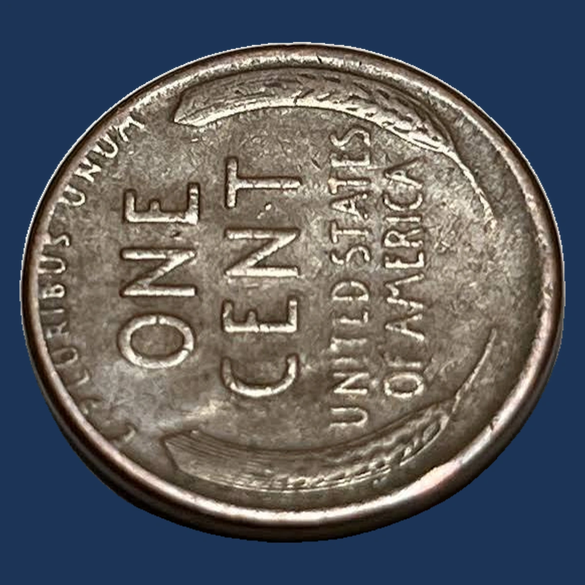 1949 Lincoln Cent (Wheat Reverse): Die Clash