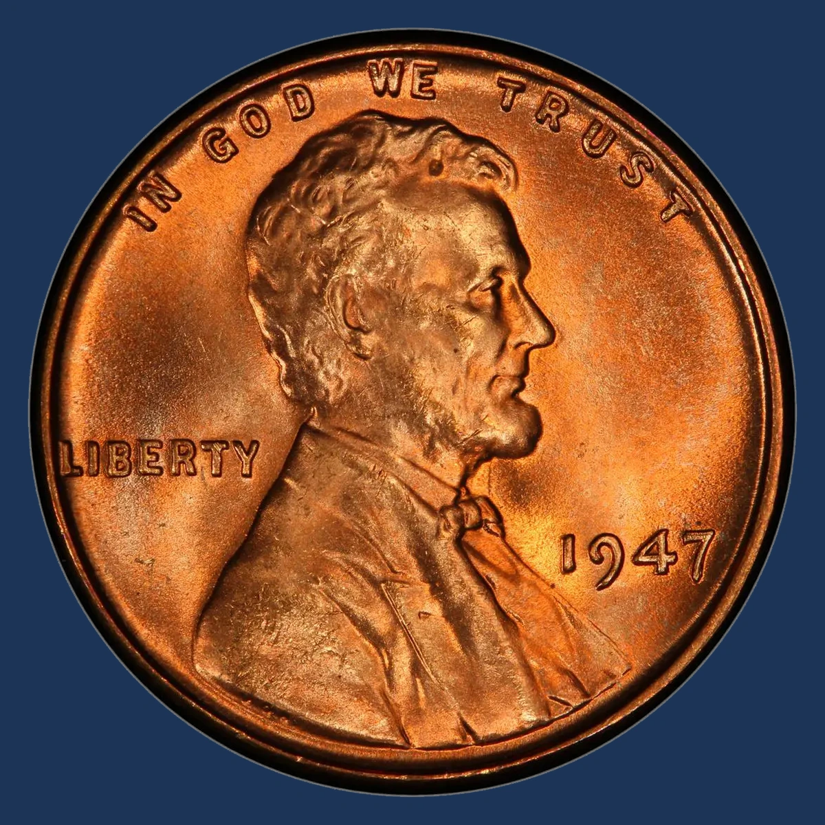1947 Wheat Penny: Doubled Die Obverse