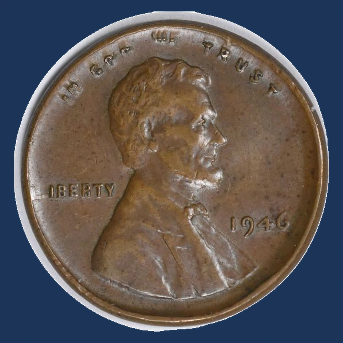 1946 Wheat Penny: Broadstrike