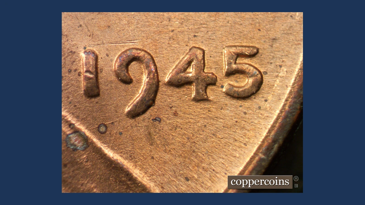 1945 Wheat Penny: Doubled Die Obverse