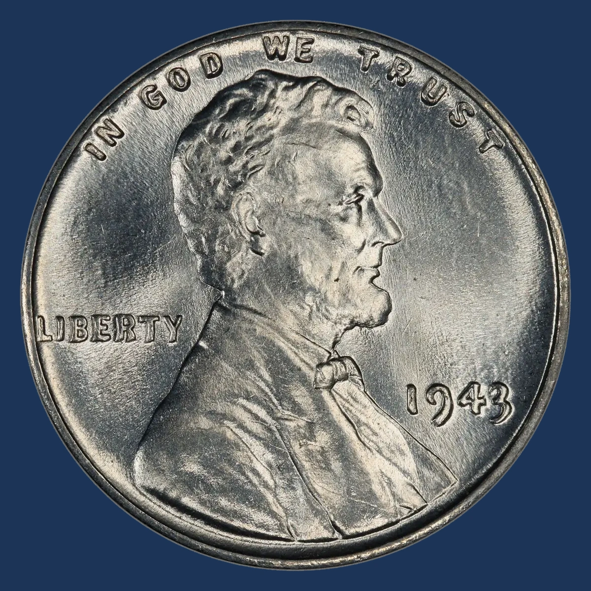 1943 Wheat Penny: Doubled Die Obverse