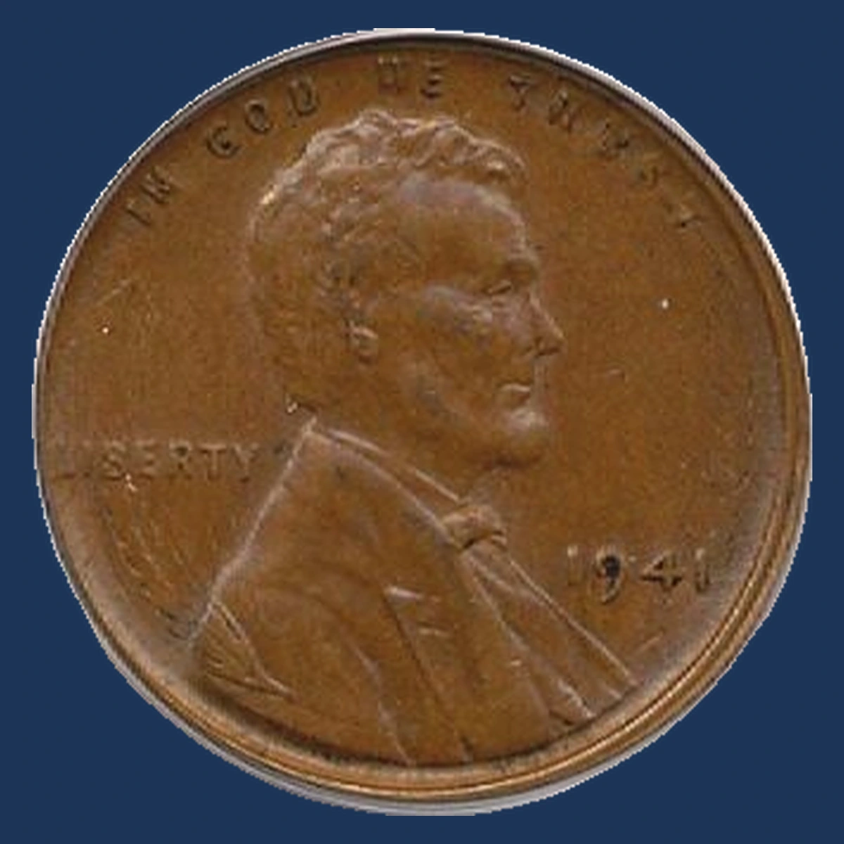 1941 Lincoln Cent (Wheat Reverse): Multiple Strike