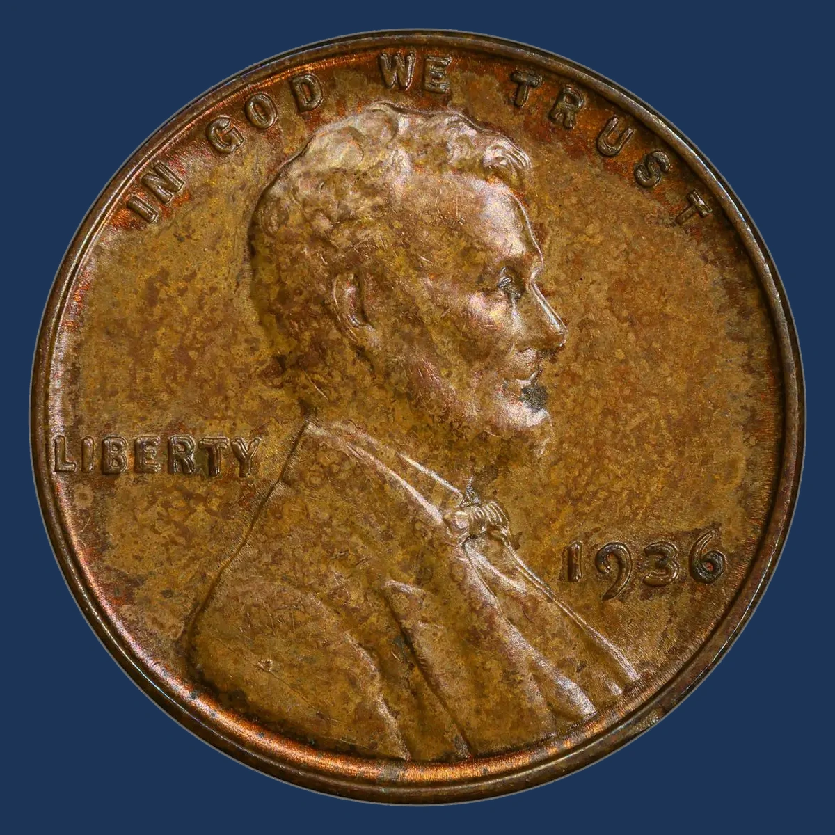 1936 Wheat Penny: Doubled Die Obverse