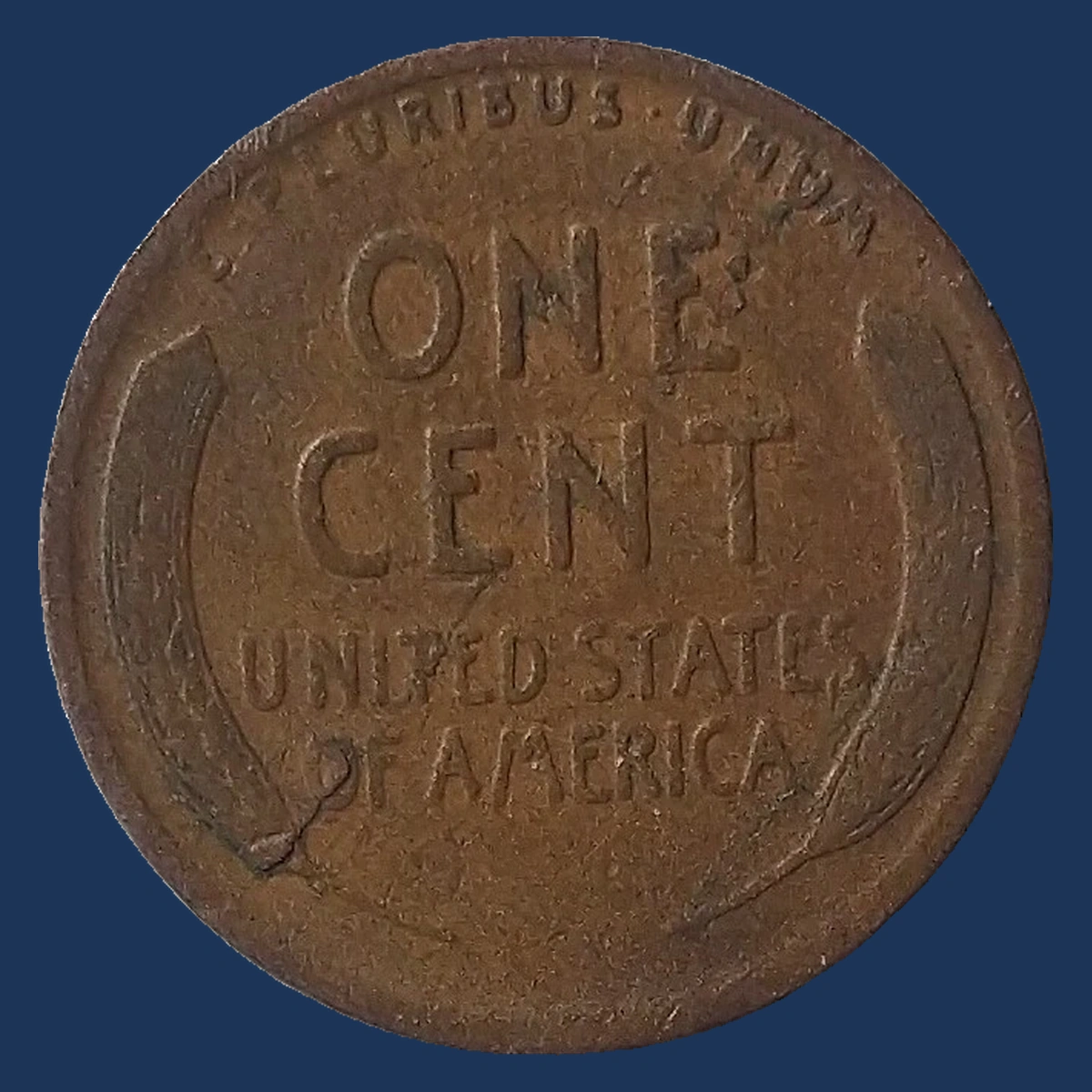 1926 Wheat Penny: Die Crack / Die Chip