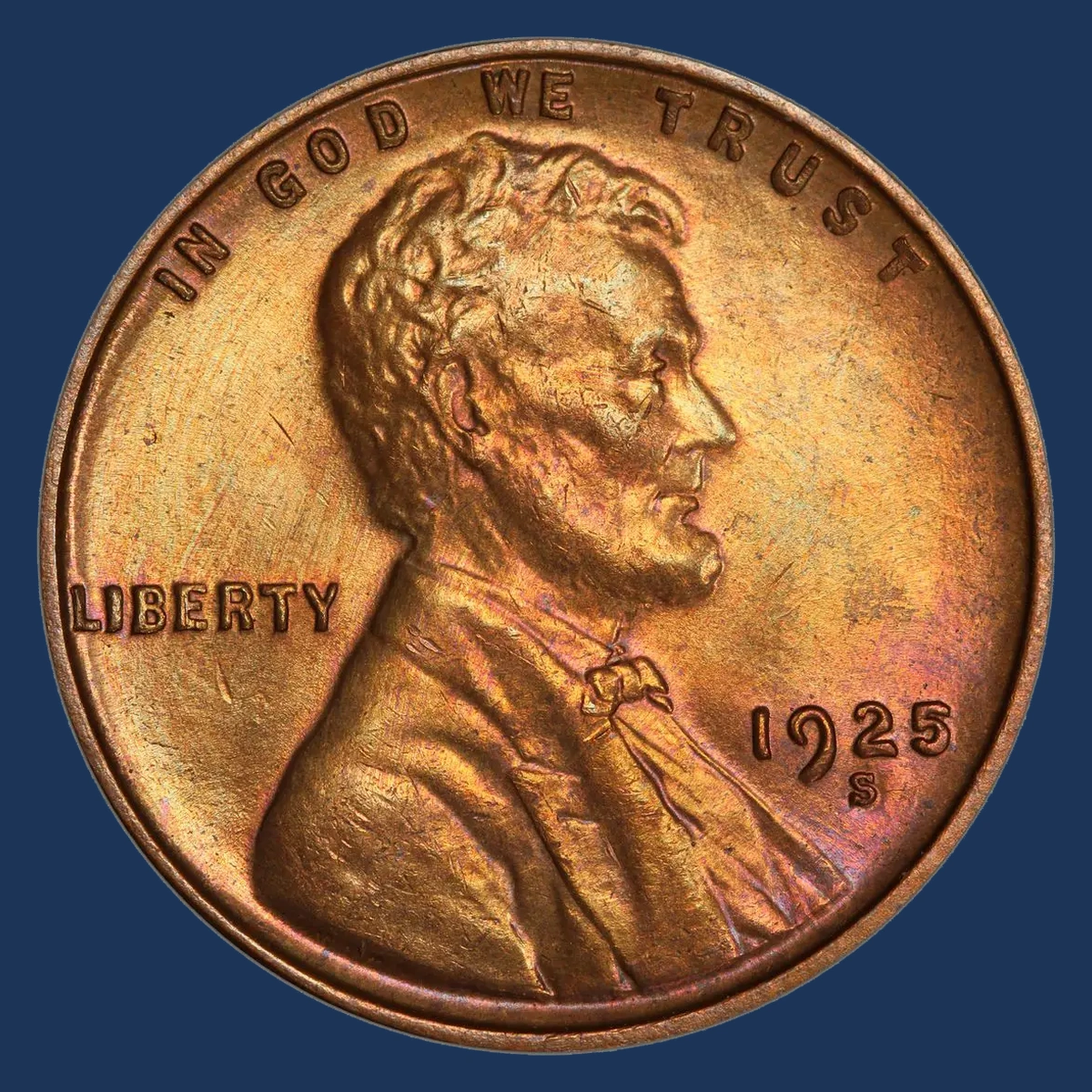 1925 Wheat Penny: Doubled Die Obverse