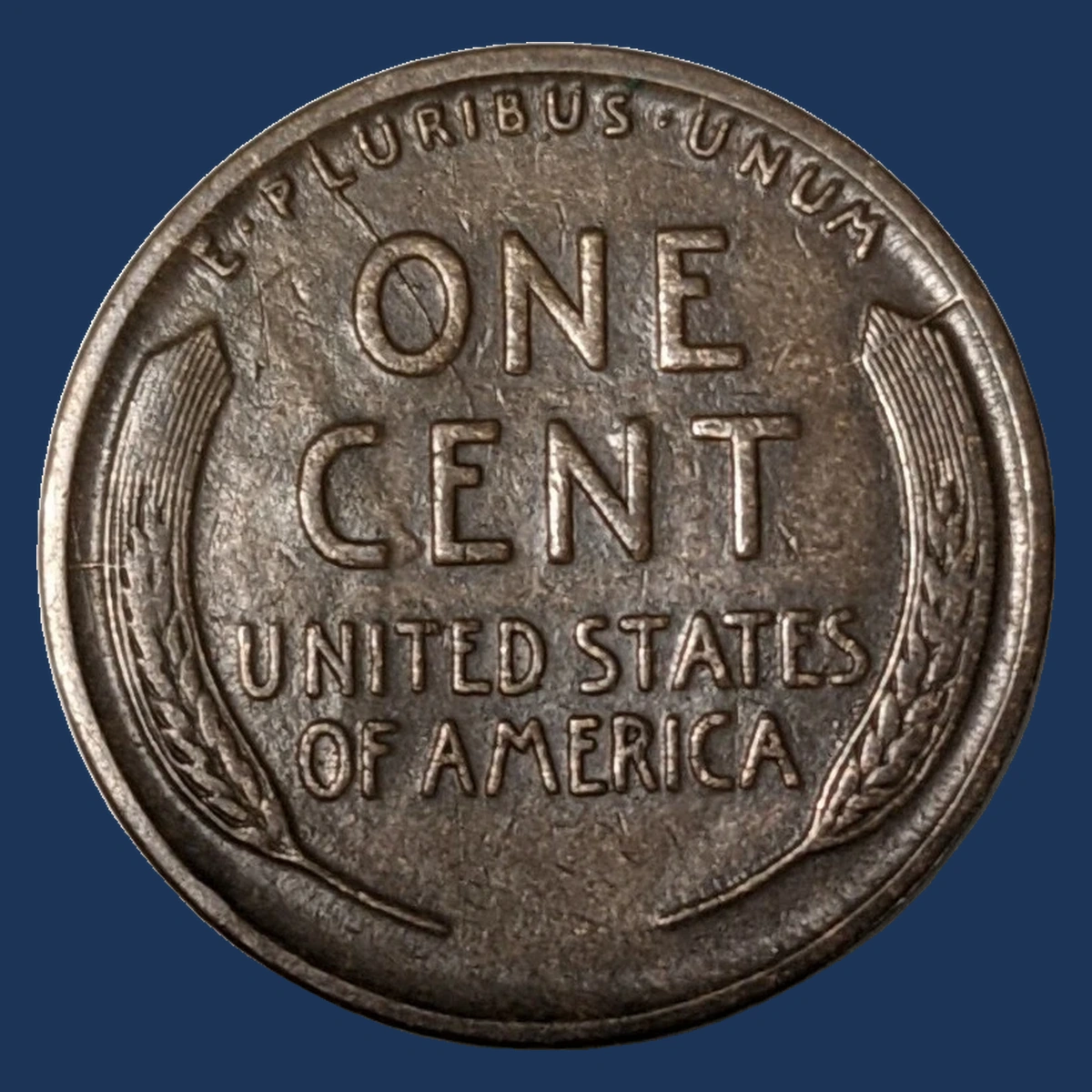 1922 Wheat Penny: Die Crack / Die Chip