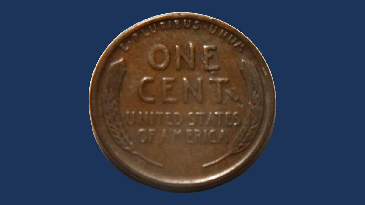 1921 Wheat Penny: Die Crack / Die Chip