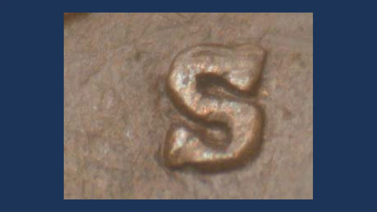 1920 Wheat Penny: Repunched Mintmark