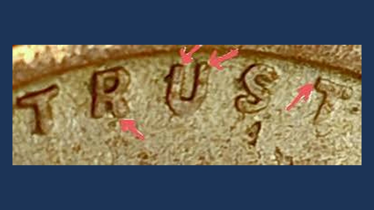 1920 Wheat Penny: Doubled Die Obverse