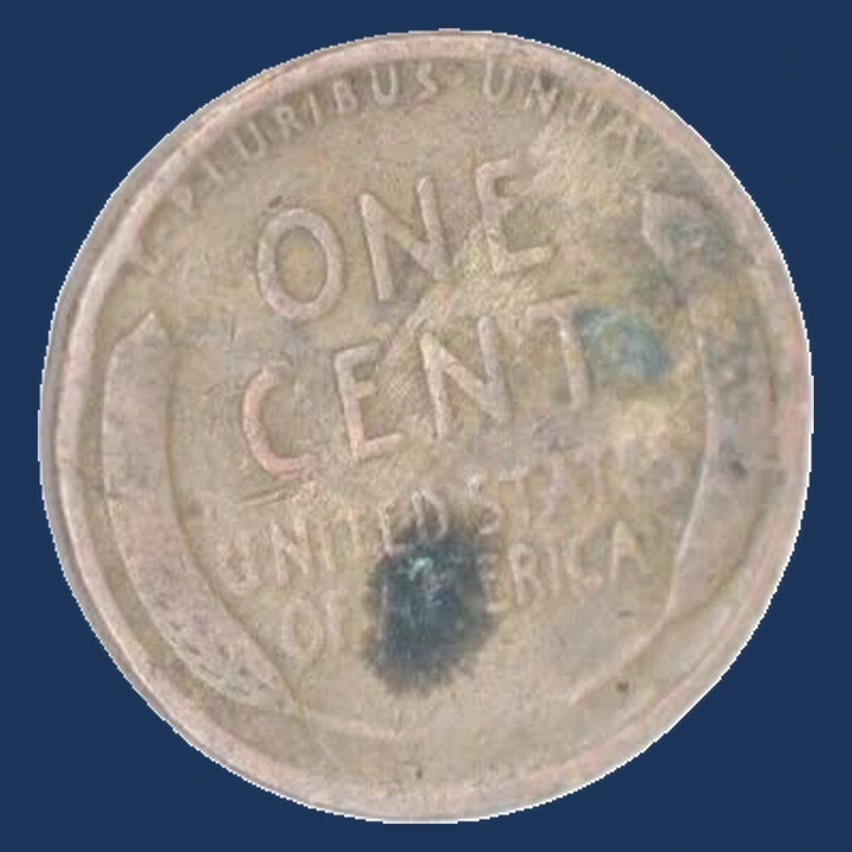 1918 Lincoln Cent (Wheat Reverse): Alloy Error