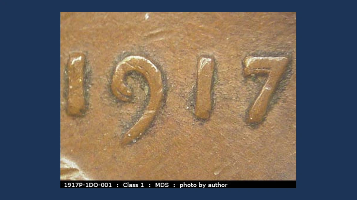 1917 Wheat Penny: Doubled Die Obverse