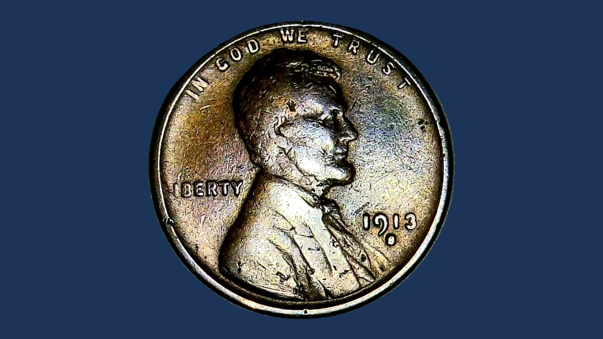 1913 Lincoln Cent (Wheat Reverse): Missing Design Detail