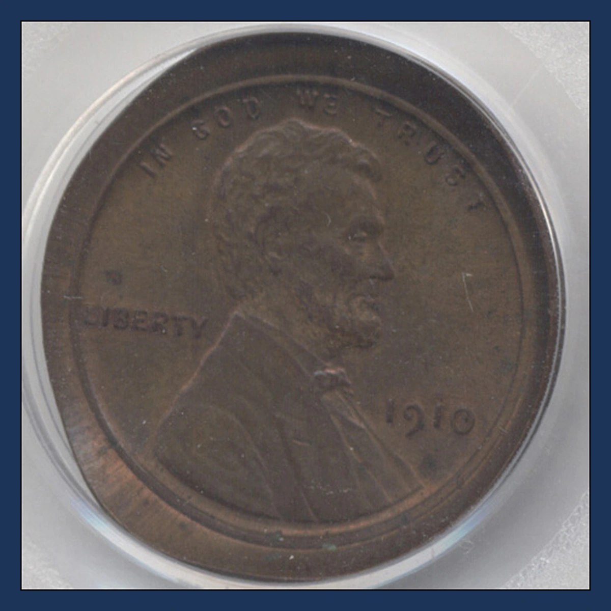 1910 Lincoln Cent (Wheat Reverse): Uniface