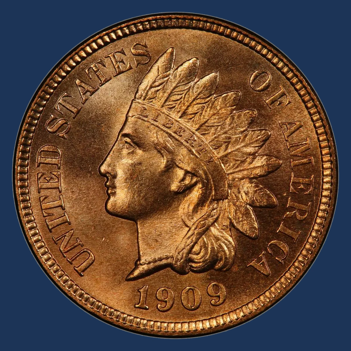 1909 Indian Head Penny: Doubled Die Obverse