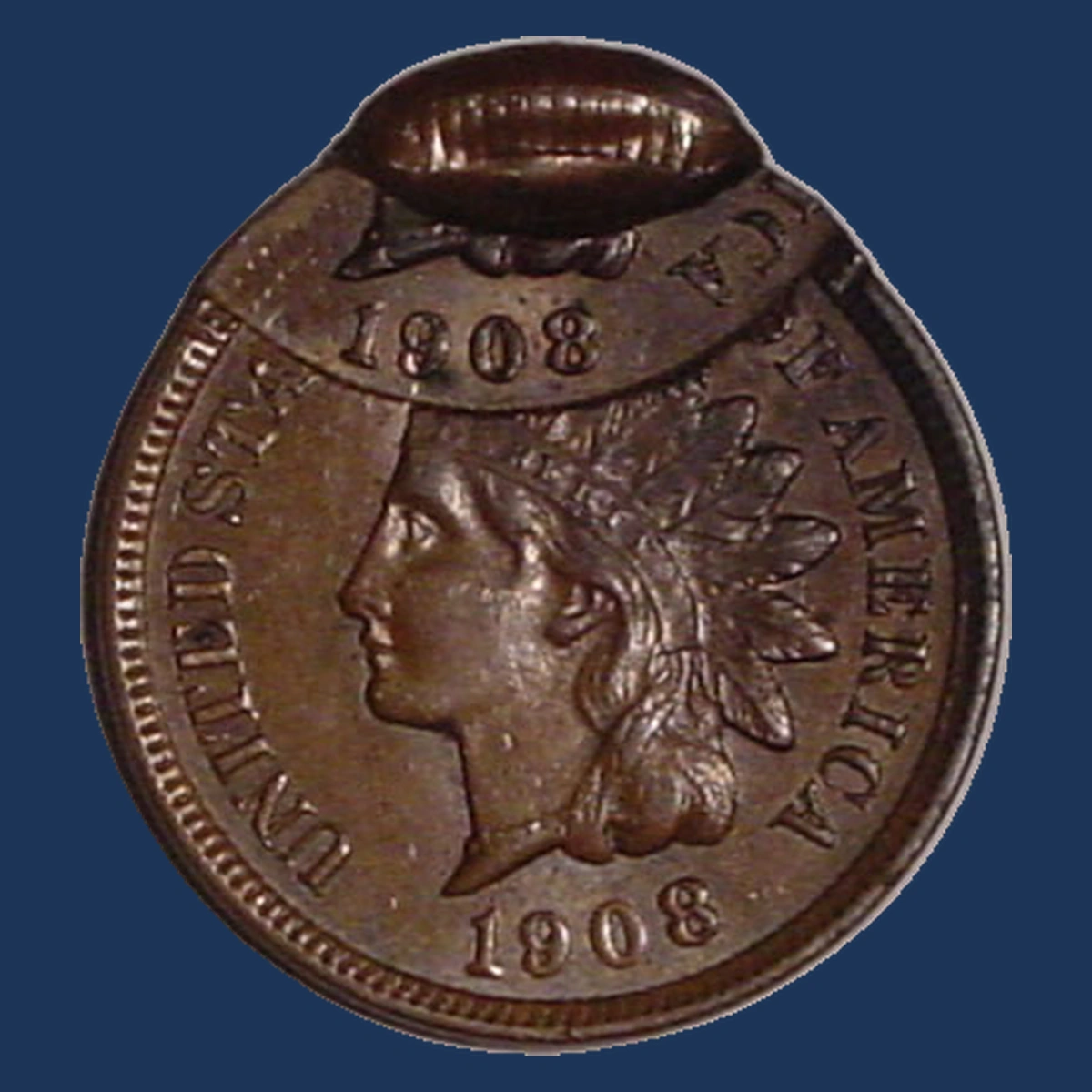 1908 Indian Cent: Multiple Strike