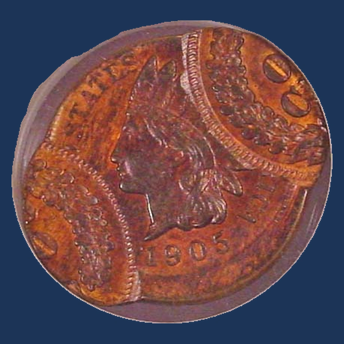 1905 Indian Cent: Multiple Strike
