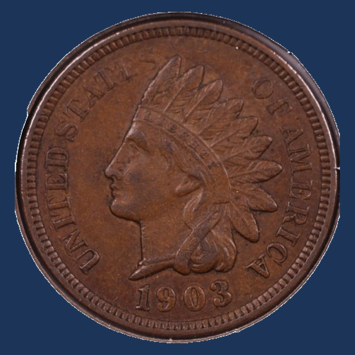 1903 Indian Head Penny: Broadstrike