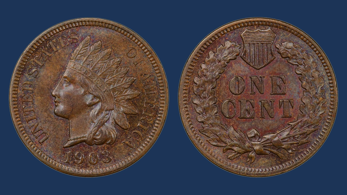 1903 Indian Head Penny: Misplaced Date