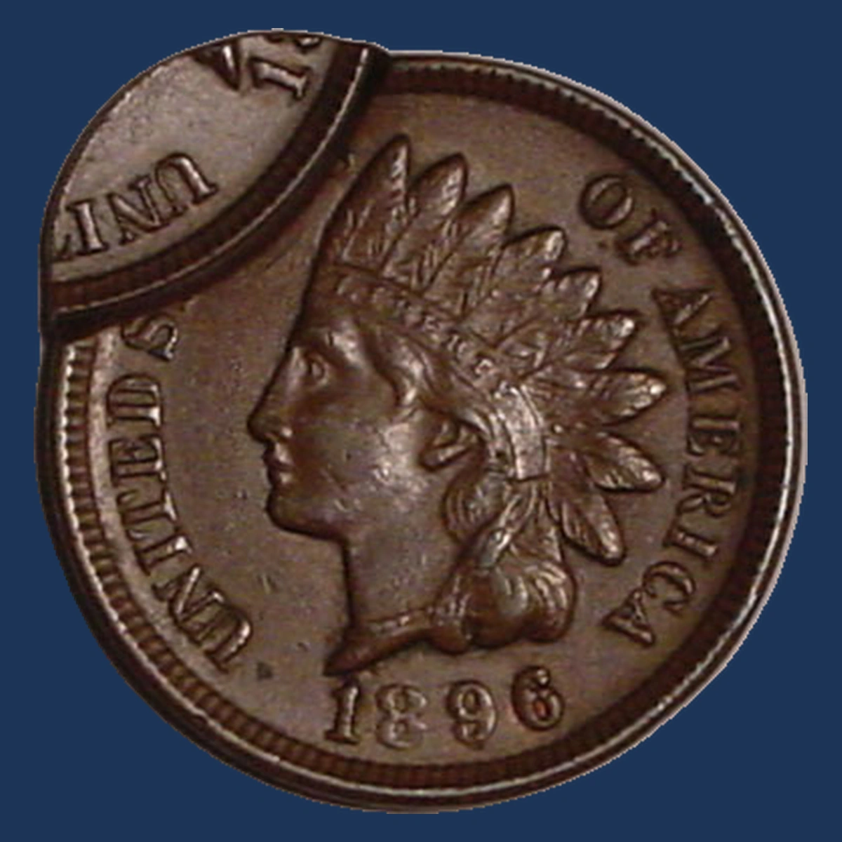 1896 Indian Cent: Multiple Strike
