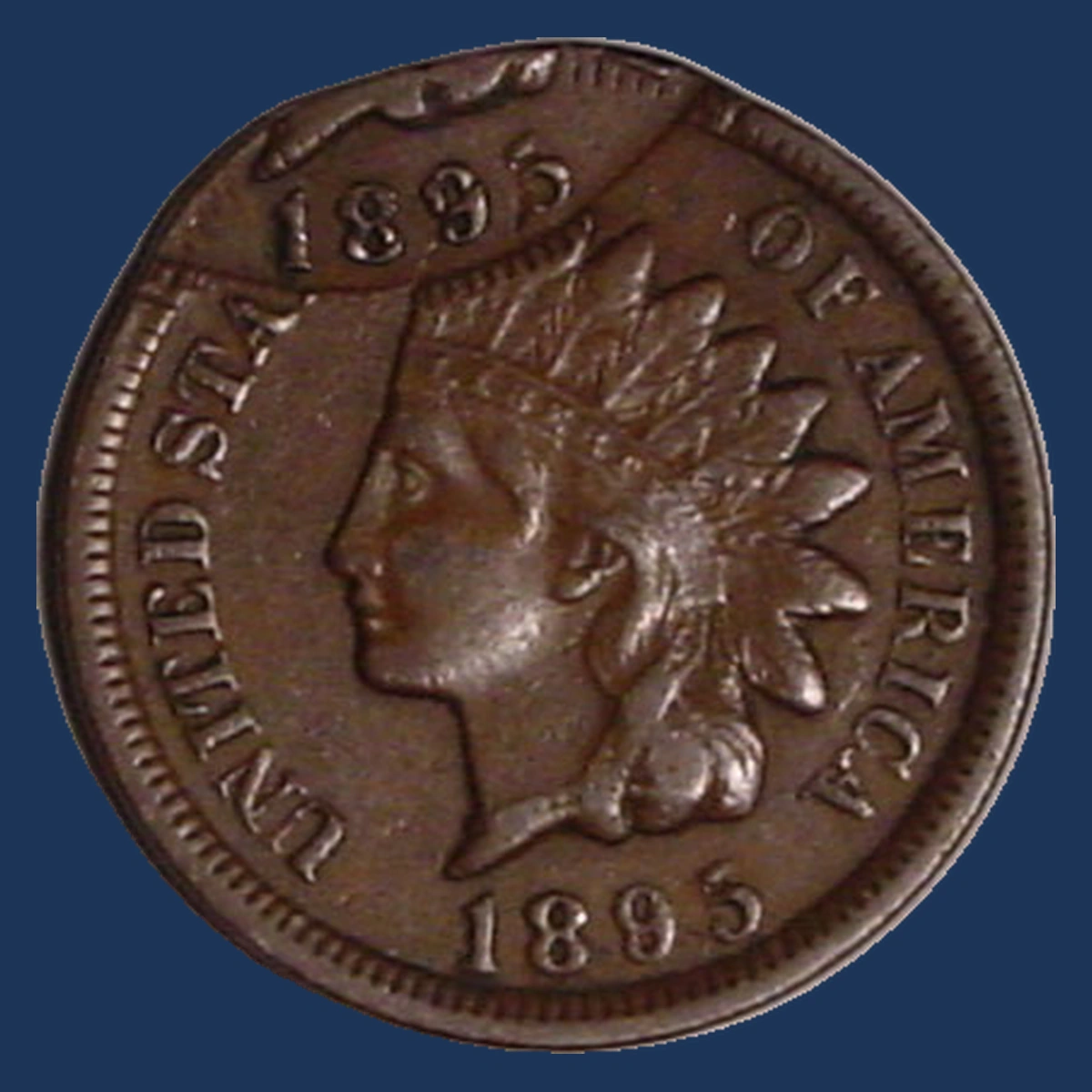 1895 Indian Cent: Multiple Strike