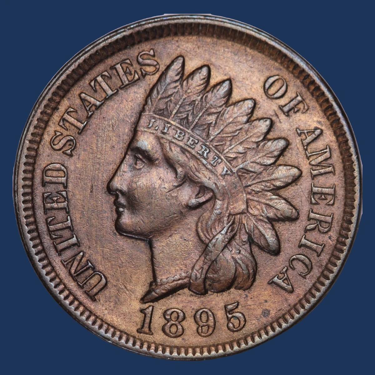 1895 Indian Head Penny: Misplaced Date