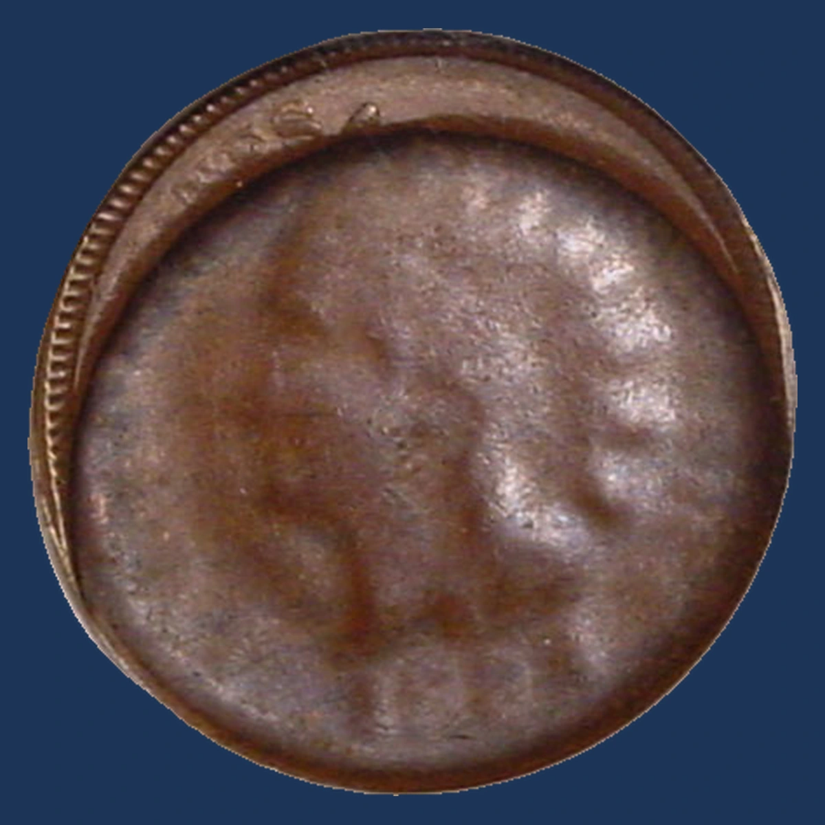 1894 Indian Cent: Indent