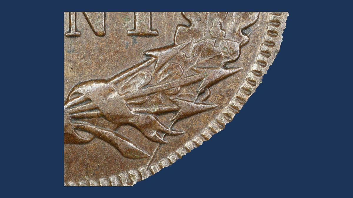 1894 Indian Head Penny: Die Crack