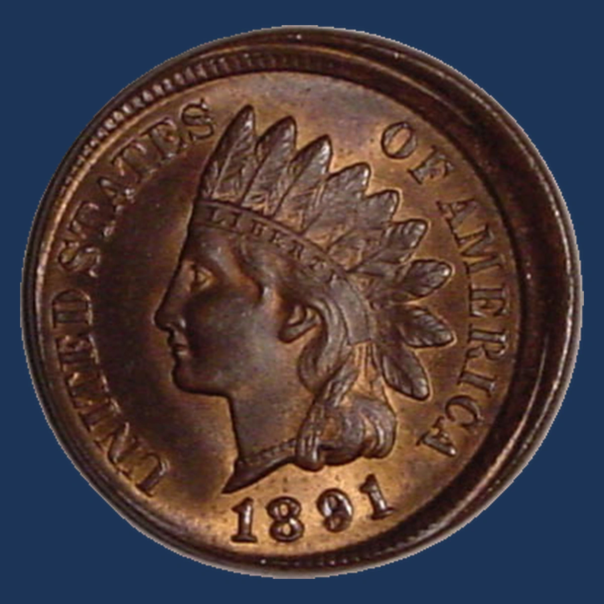 1891 Indian Cent: Broadstrike