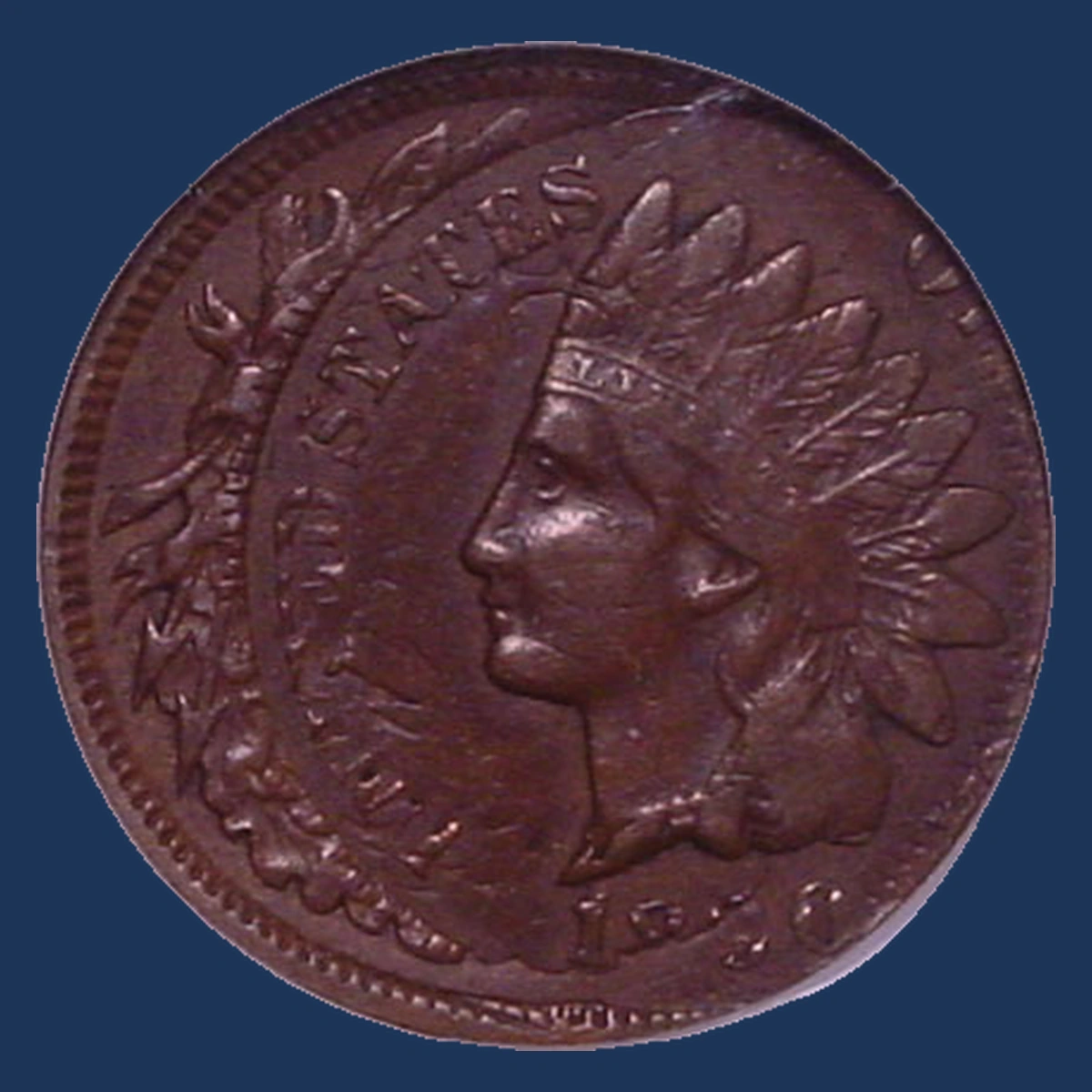 1890 Indian Cent: Multiple Strike