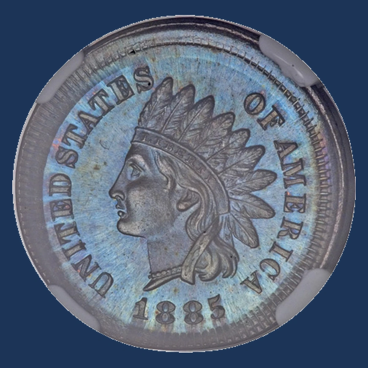 1885 Indian Cent: Broadstrike