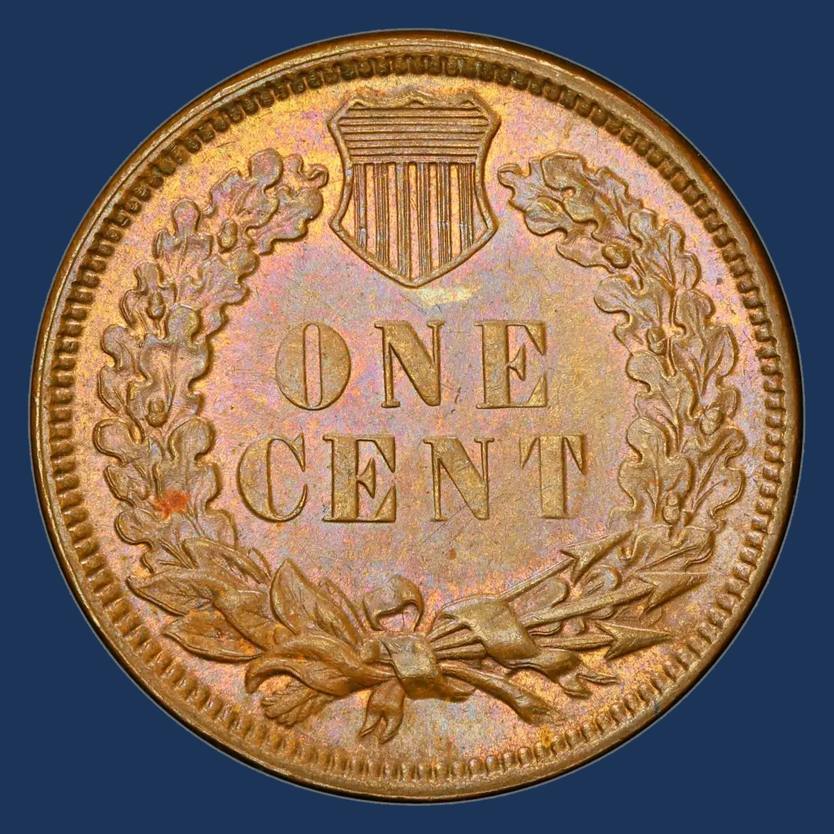 1883 Indian Head Penny: Doubled Die Reverse