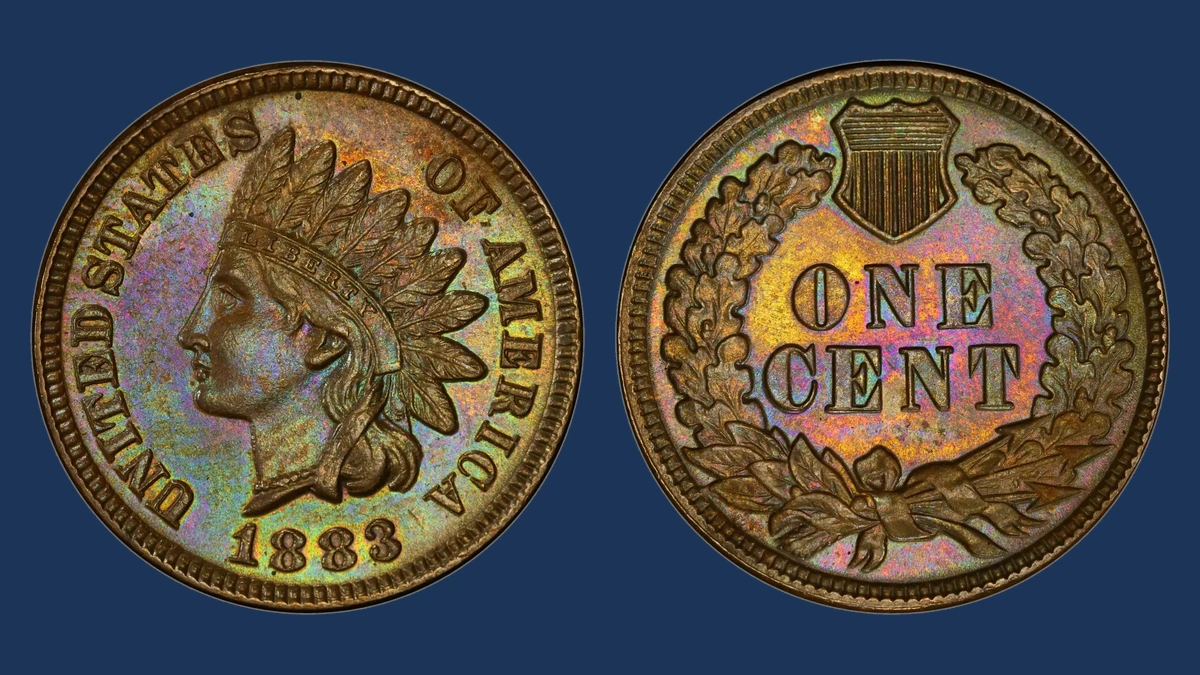 1883 Indian Head Penny: Misplaced Date