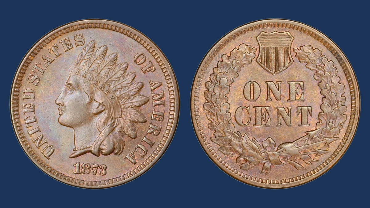 1873 Indian Head Penny: Misplaced Date
