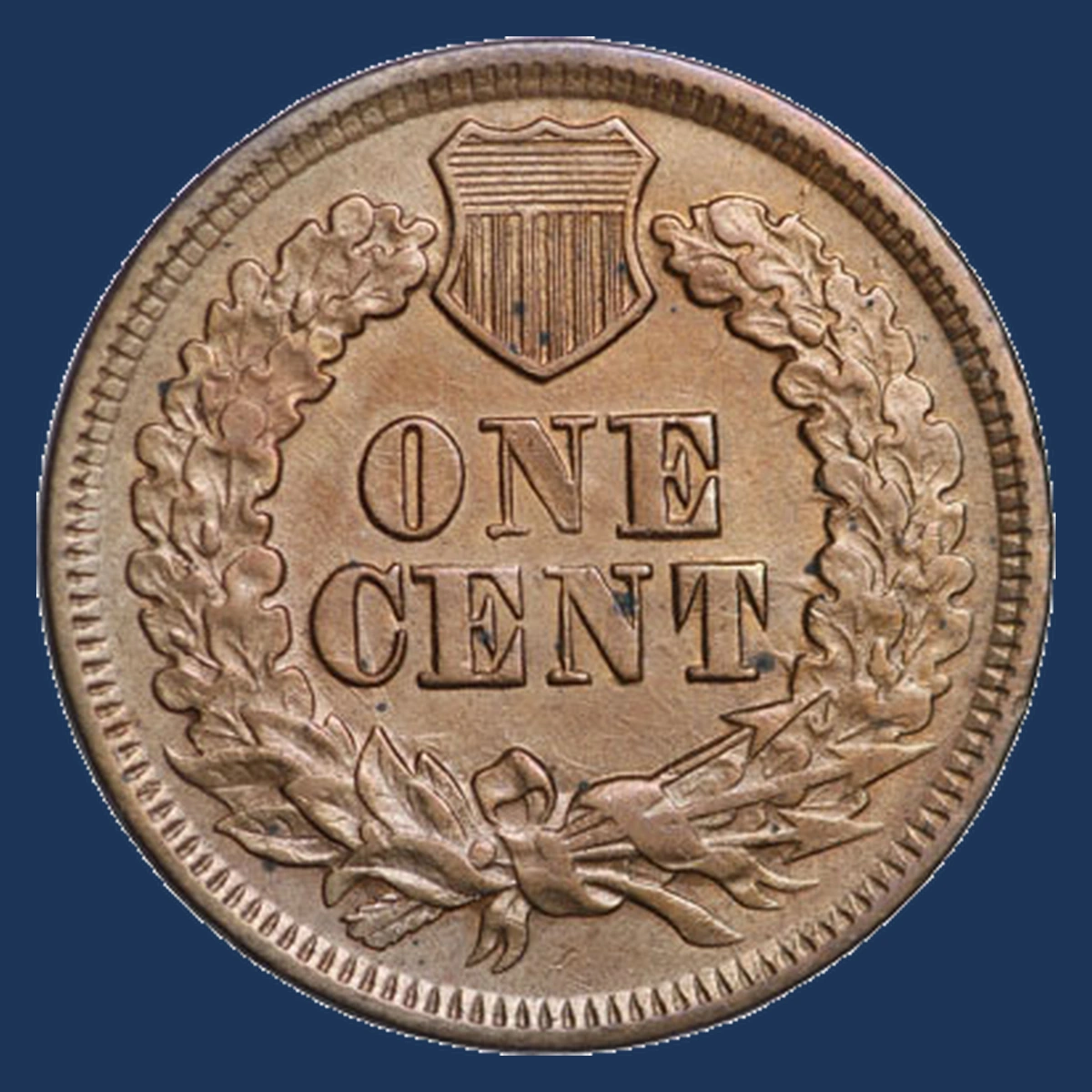 1866 Indian Cent: Die Clash
