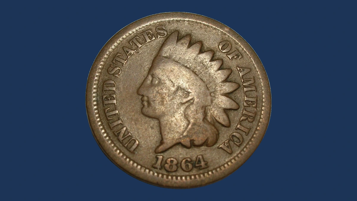 1864 Indian Head Penny: Rotated Dies