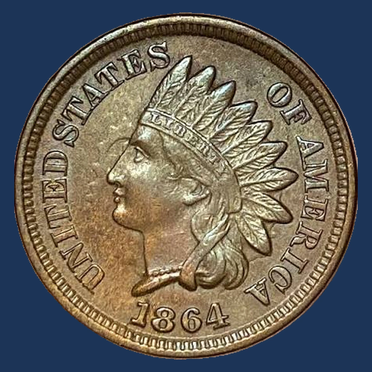1864 Indian Cent: Die Clash