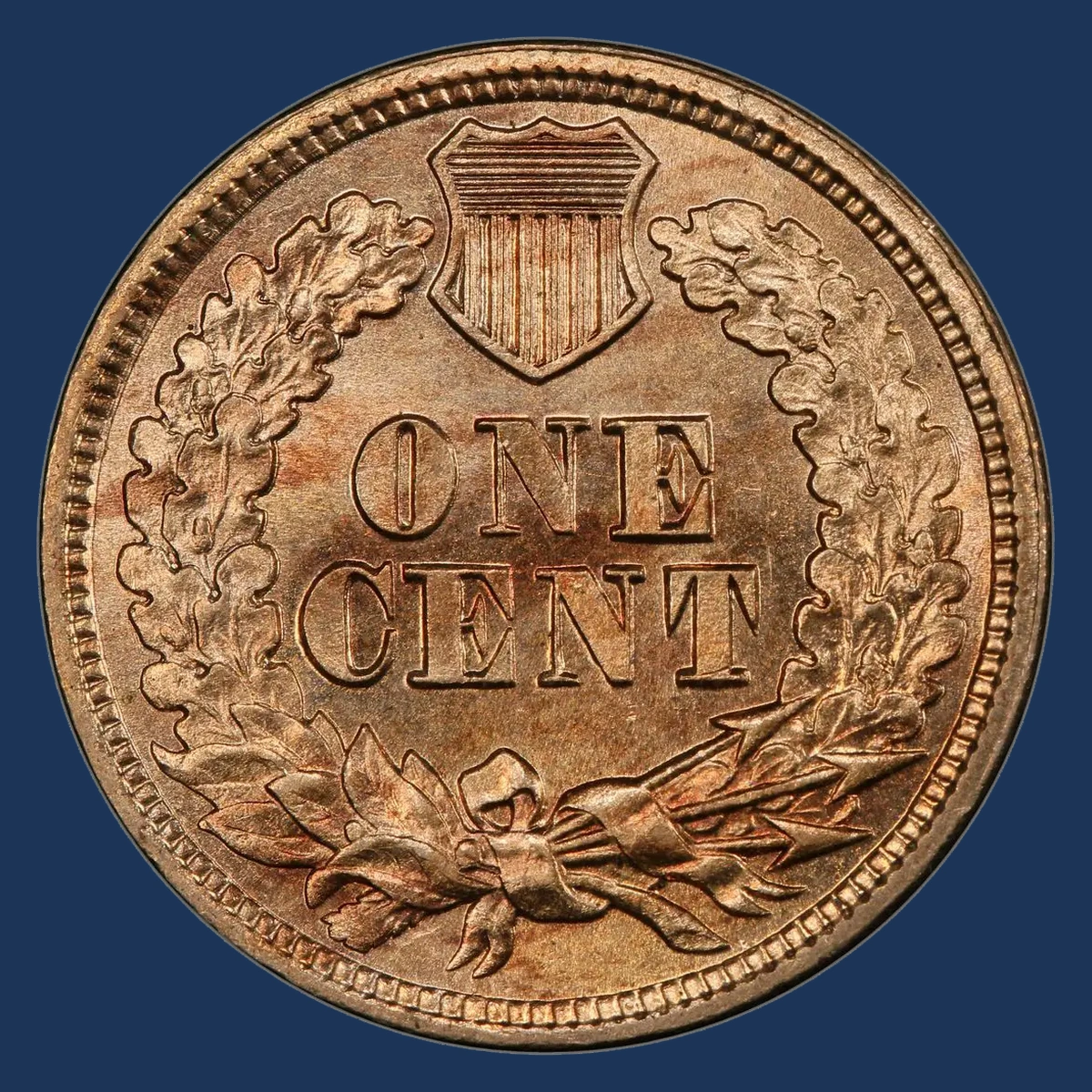 1863 Indian Head Penny: Doubled Die Reverse