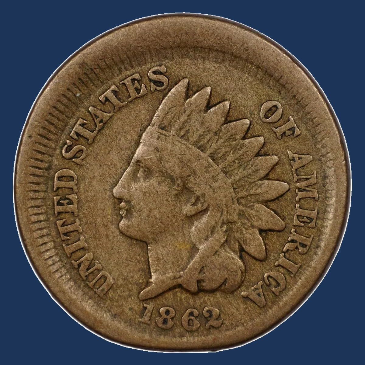 1862 Indian Cent: Broadstrike