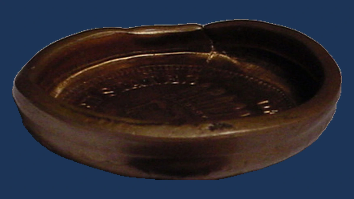 1862 Indian Cent: Die Cap