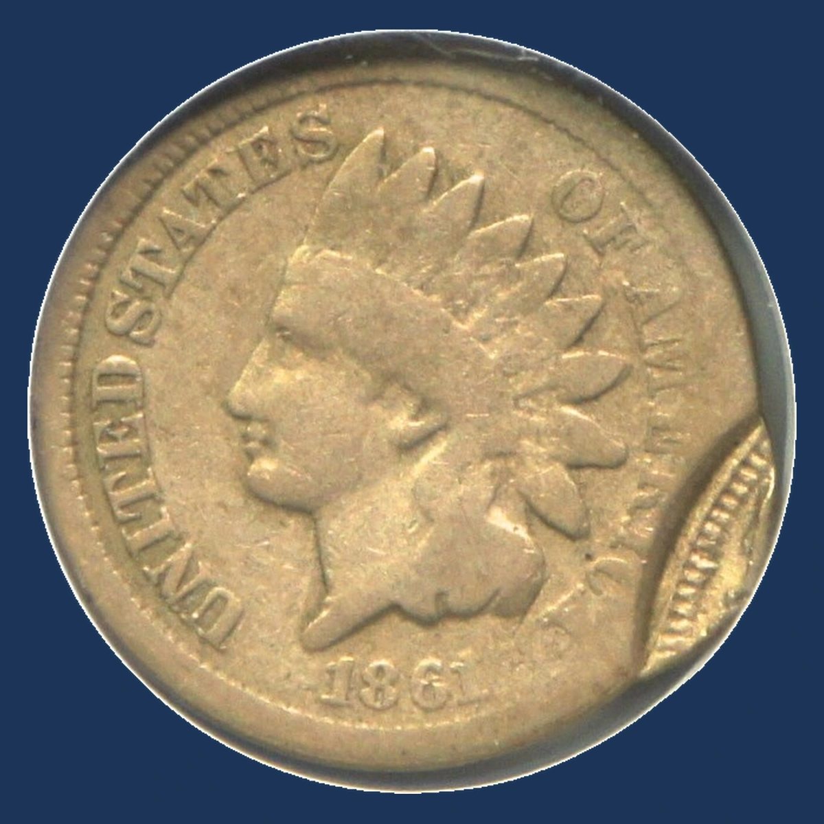 1861 Indian Cent: Multiple Strike