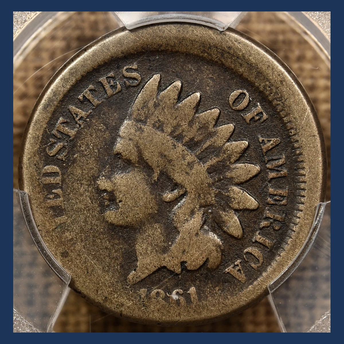 1861 Indian Cent: Broadstrike