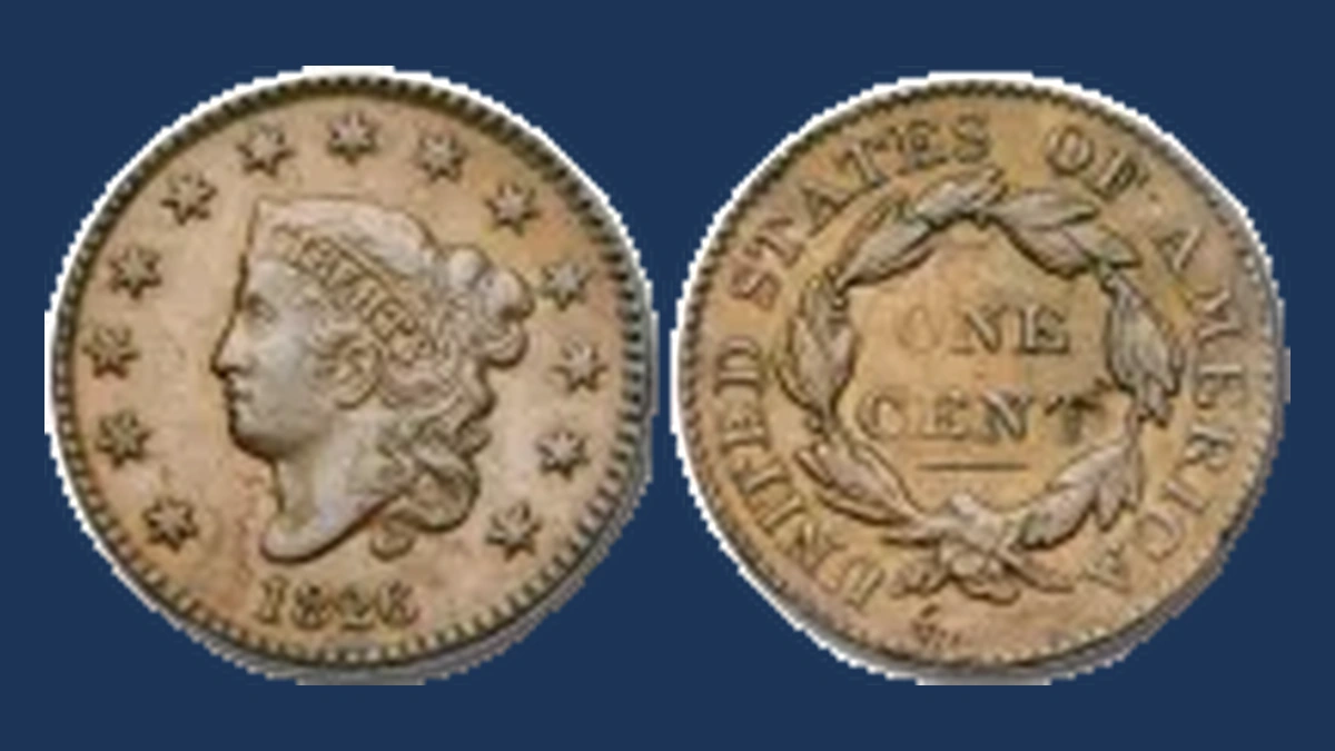1826 Coronet Head Cent: Die Clash