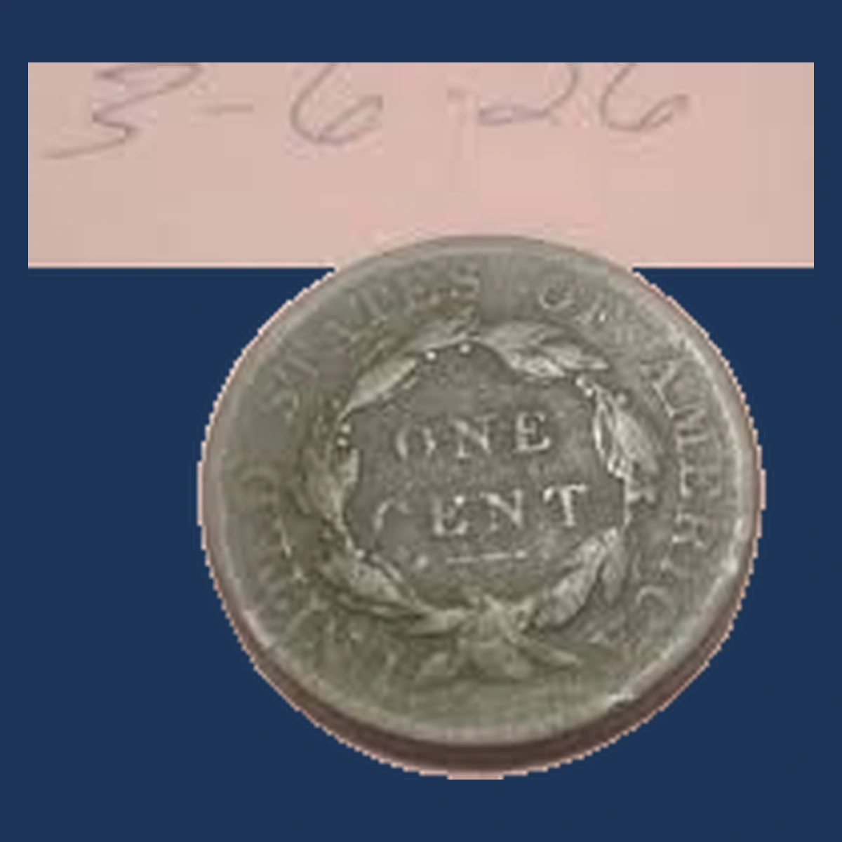 1820 Coronet Head Cent: Rotated Dies