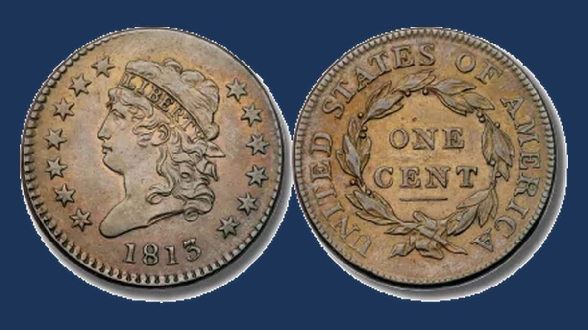 1813 Classic Head Cent: Die Clash
