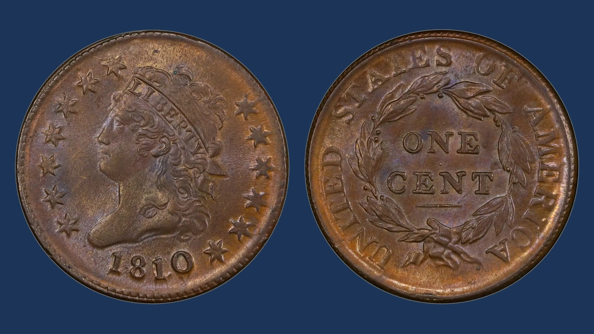 1810 Classic Head Cent: Overdate