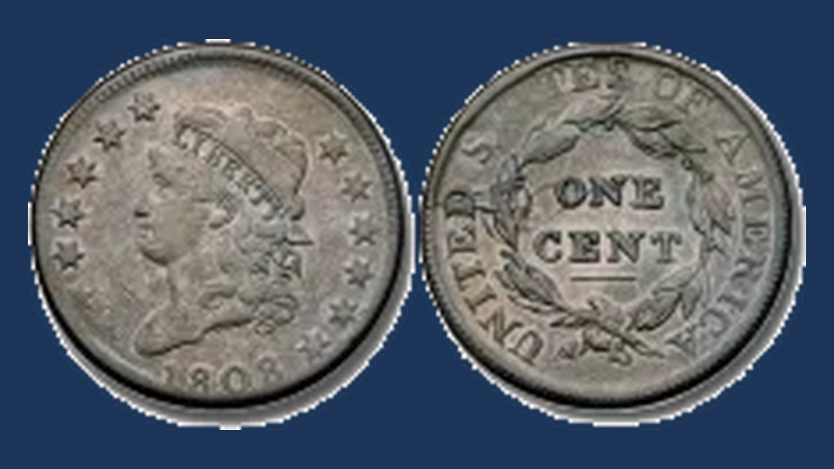 1808 Classic Head Cent: Die Clash