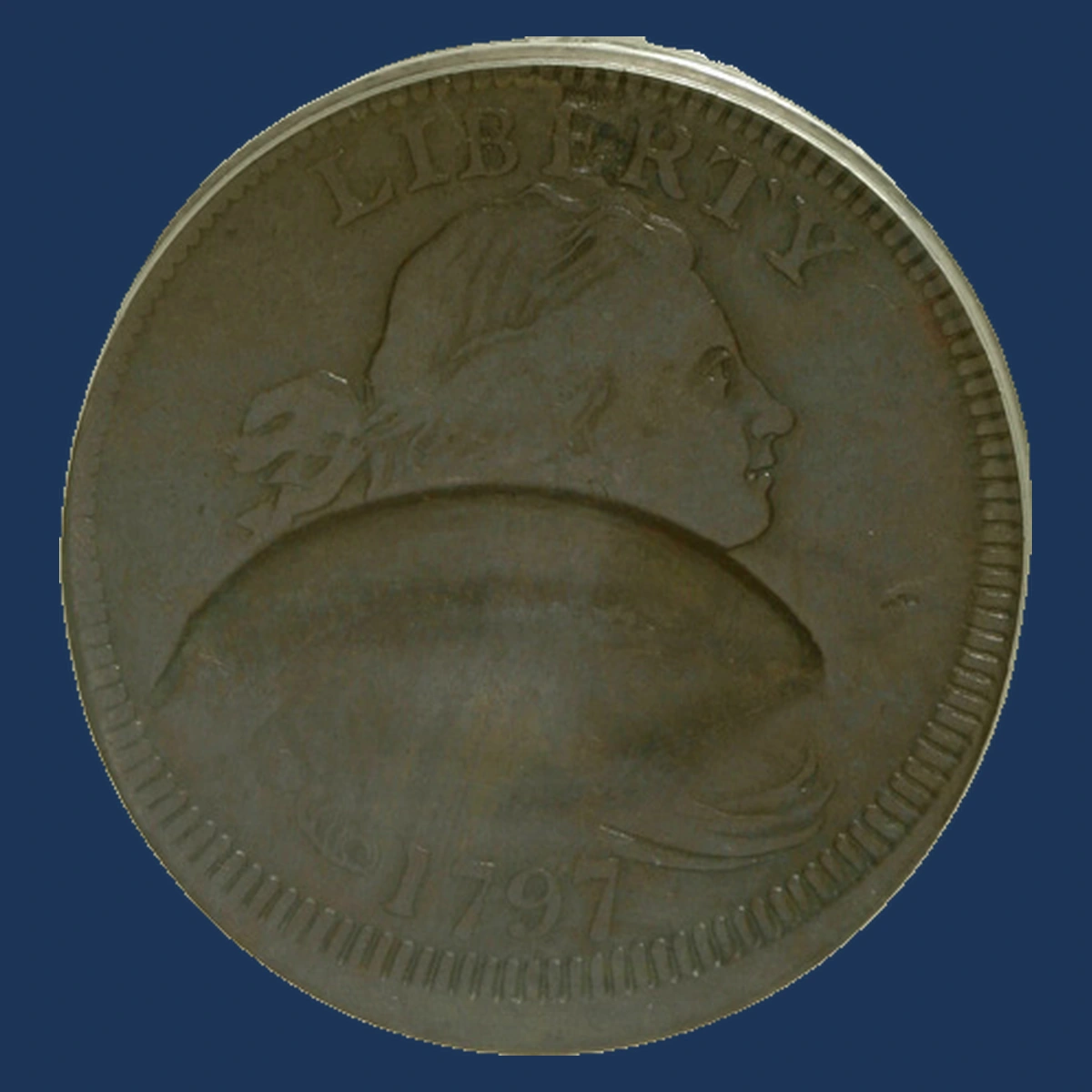 1797 Draped Bust Cent: Multiple Strike