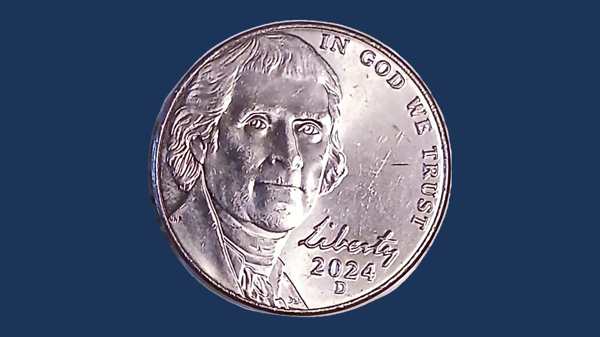 2024 Jefferson Nickel: Doubled die obverse