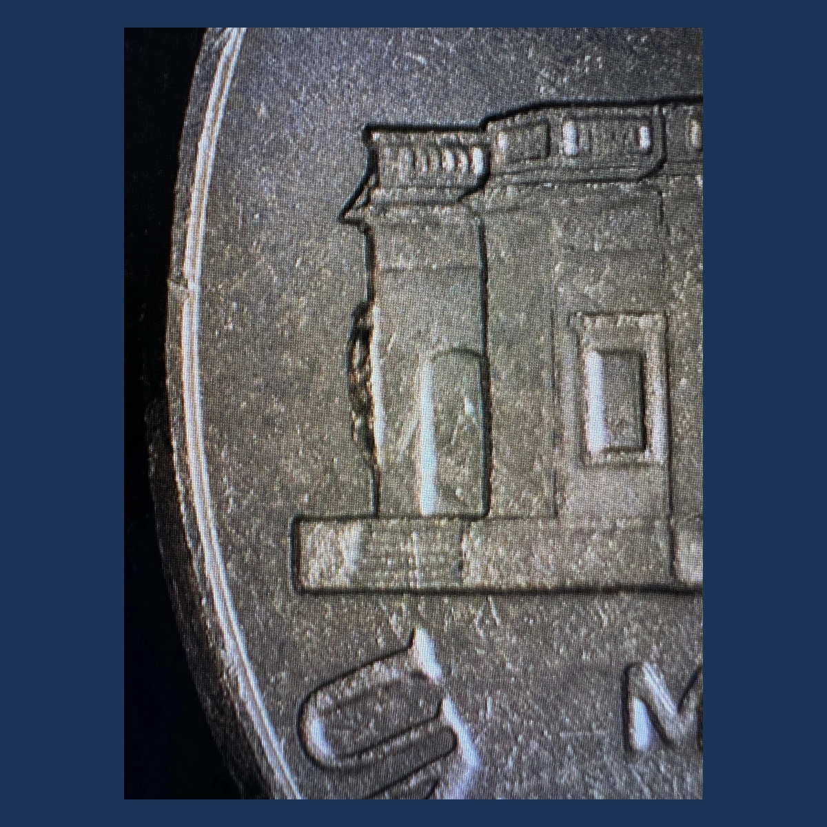 2020 Jefferson Nickel: Die Crack / Die Chip